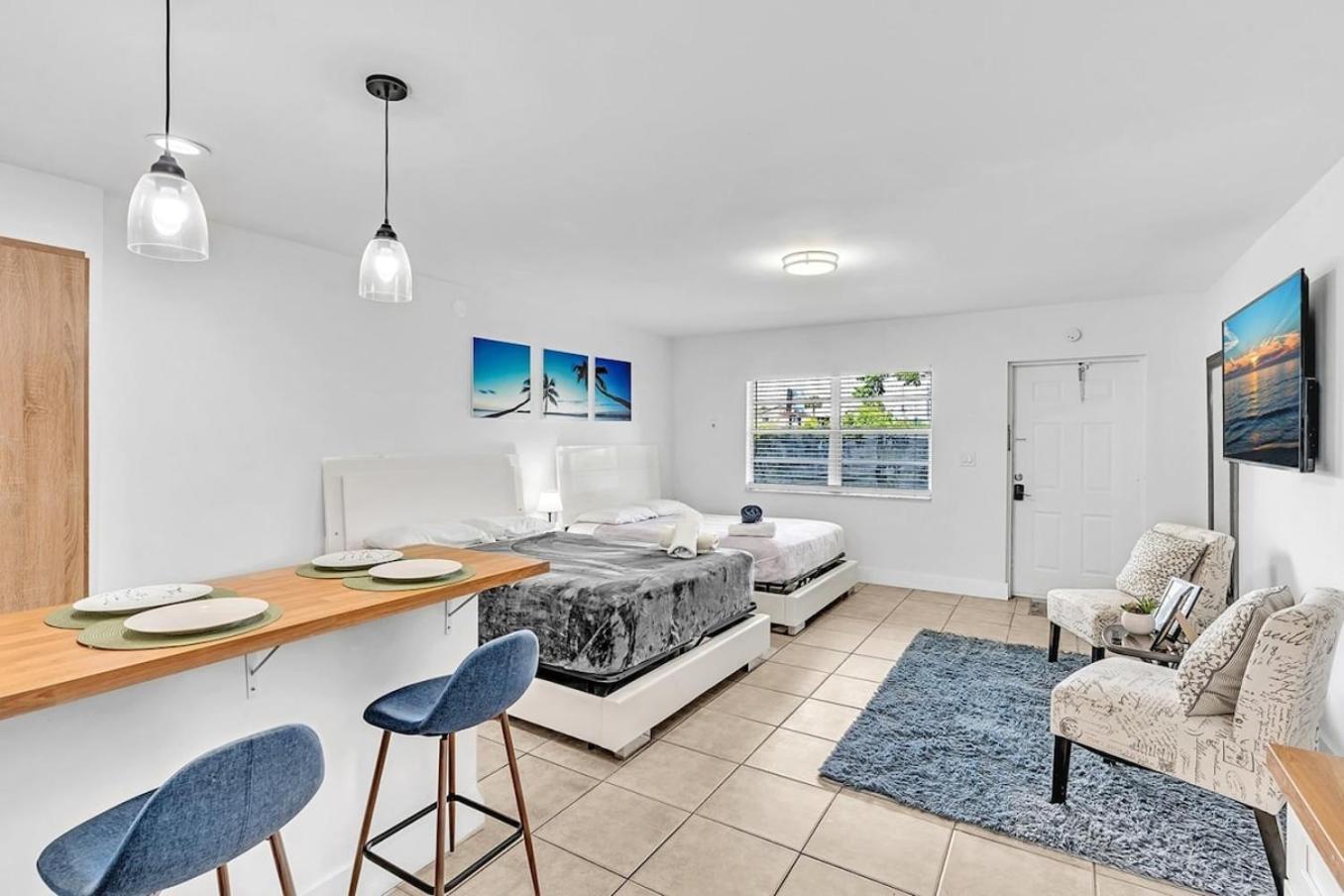 Large Studio Suite Close To Beach And Casino Db3 데이니아 비치 외부 사진